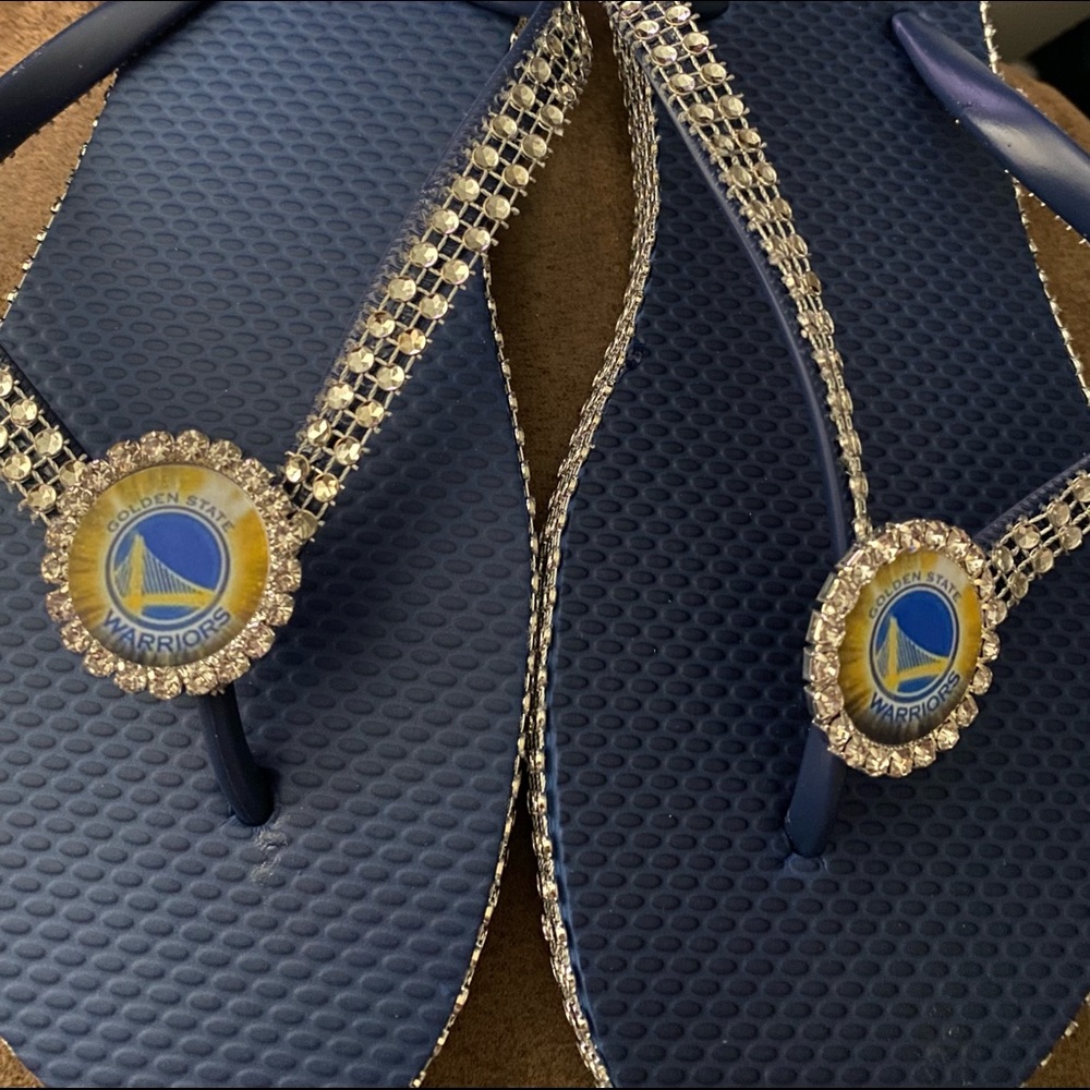 Golden state warriors sandals